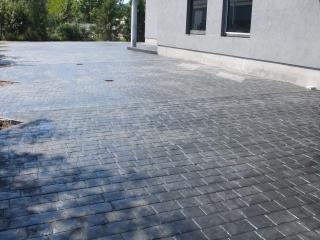 jet black london cobble stampcrete