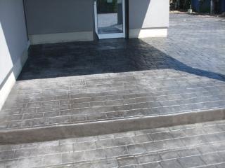 jet black london cobble stampcrete